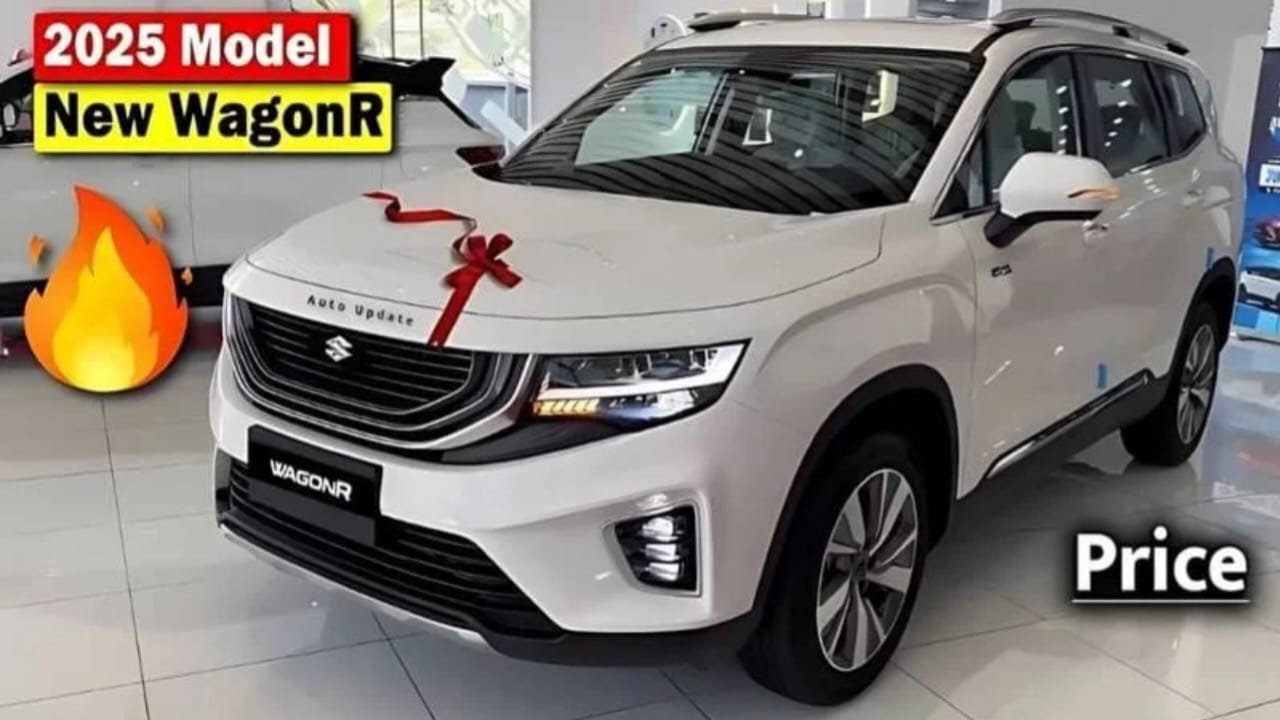 Maruti Suzuki WagonR 2025 – Stylish Design, 39KMPL Mileage, Android Auto, Push Start & 6 Airbags Safety Beast at ₹3.45 Lakh!