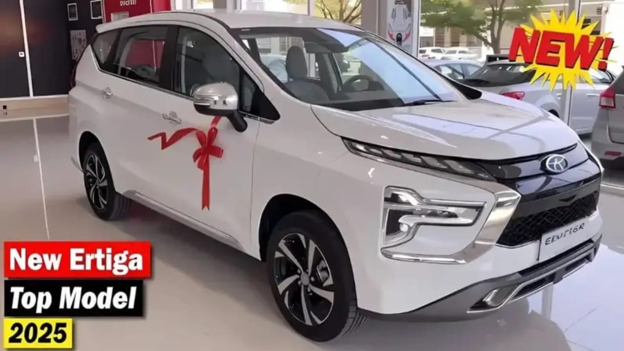 Maruti Suzuki Ertiga 2025 Launch – Smart Hybrid Engine, 32km/l Mileage & 7-Seater Family MPV Starting at ₹3.64 Lakh!